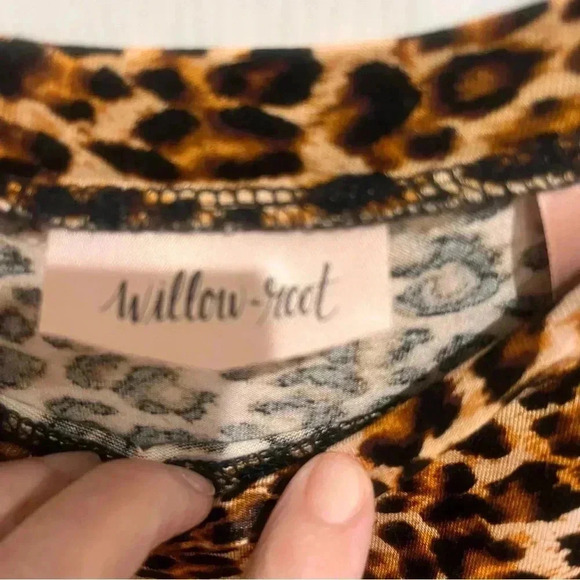 Willow run/leopard top - xlg - - Picture 2 of 6